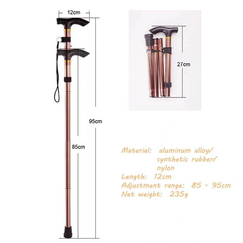 Trekking Pole Telescopic 3 Section Alu Pole OEM Factory