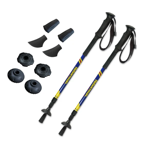 New Design Carbon Fiber 100% Nordic Carbon Trekking Poles Hiking Poles